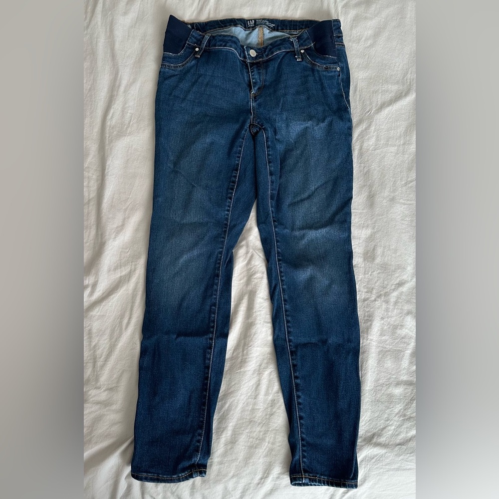 Gap Maternity True Skinny Inset Panel Jeans - Size 10/30r